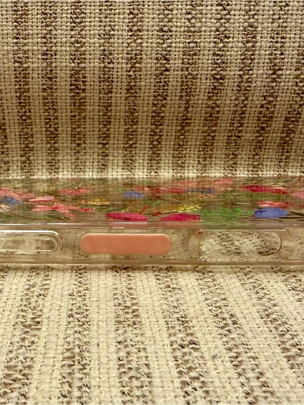 Clear Floral iPhone Case in excellent shape for iPhone 16 Pro Max